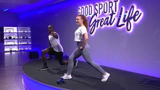 Silhouette galbée  cours LEGS&ABS avec Souleymane  30min  - Lexpérience sportive Neoness Live