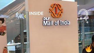 Inside  Indias largest Mall  DLF Mall of India Noida  Best  place to Visit in India