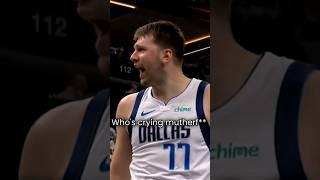 Luka Doncic Talking Trash To Snoop Dogg 