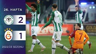 A. Konyaspor 2-1 Galatasaray  26. Hafta - 202223