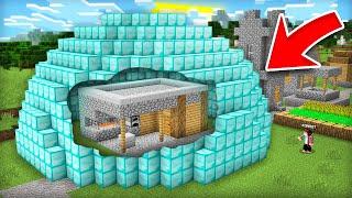 ПОЧЕМУ МОЙ ДОМ НАХОДИТСЯ ПОД АЛМАЗНЫМ КУПОЛОМ В МАЙНКРАФТ  Компот Minecraft