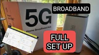 5G Router Broadband - FULL SET UP & Speef Test 3 Network