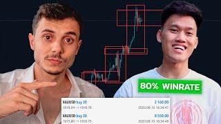 Este TRADER tiene 80% de WINRATE utilizando esta FÁCIL ESTRATEGIA +$1000000