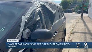 Nonprofit for artists with disabilities looking for solutions after van was broken into