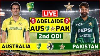 Australia vs Pakistan 2nd ODI Live  AUS vs PAK 2nd ODI Live Scores & Commentary  Pakistan Batting