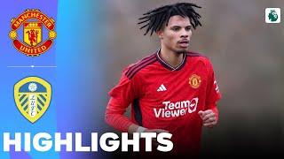 Manchester United vs Leeds United  Highlights  U18 Premier League 27-01-2024