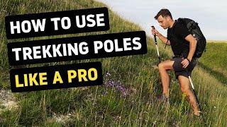 How to use trekking poles LIKE A PRO  Plus extra tips and tricks