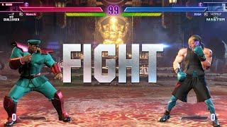 Street fighter 6  Momochi M.Bison Vs KUGA ED SF6 High Level Matchs