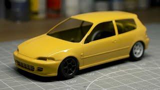 Building Your First Scale Model Car Painting the Body