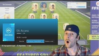 EA ACCESS GLITCH #FIFA18 HOW TO GET MORE THAN 10 HOURS #FUT18