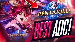 The BEST ADC to CLIMB RANKS EASY INSANE PENTAKILL