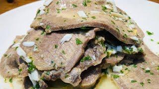 LENGUA A LA VINAGRETA  Receta Fácil  Muy Económica  Receta de Navidad   Vane Fernández