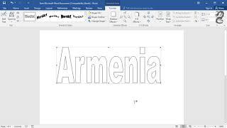How to make dotted typing design in Word