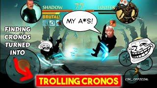 Trolling Cronos  Trolling Looters  CSK OFFICIAL  Shadow Fight 2