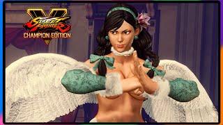 SFV PC Mod  Laura Battle Suit VS Chunli White Angel MOD