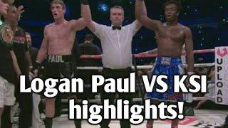 Logan Paul VS KSI full Match highlights HD