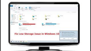 Fix C Drive Full Storage Issue After Windows 10 Upgrade 100% Works