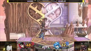 MPG does a Mega Man footstool combo in Tournament