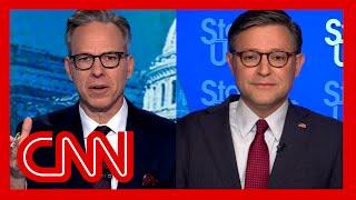 Nope nope Tapper pushes back on Johnsons defense of Trump