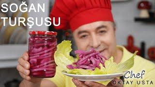 SOĞAN TURŞUSU ️En Kolay Turşu Tarifi  Chef Oktay Usta