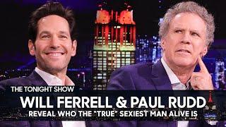 Will Ferrell Was Supposed to Be “Sexiest Man Alive” But Gave it to Paul Rudd Instead  Tonight Show