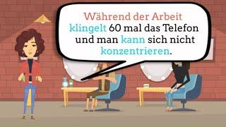 Deutsch lernen B1 -  Dialoge  Wortschatz  Sätze  Genitiv B1 