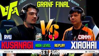 xiaohai VS  kusanagi  grand final  UFA2024    #streetfighter6  street fighter6