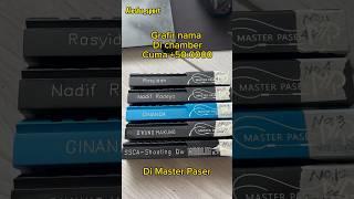 Grafir chamber cuma +50rb saja di produk MASTER PASER #paserikan #pasermania #paser #viral #hunting