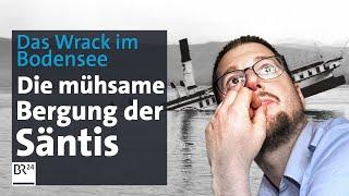 Wrack der Säntis Teil 1 Schier unmögliche Bergung aus dem Bodensee  Abendschau-Reportage  BR24