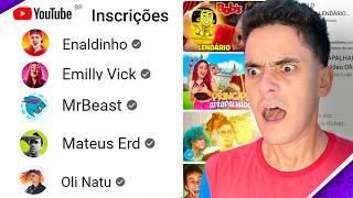 Esses são os vídeos MAIS VISTOS dos Youtubers