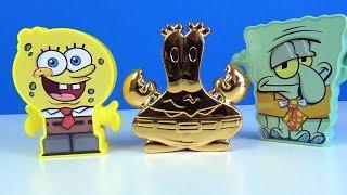 Sponge Bob Burger King oyuncakları. Niloyanın sepetinde hangi oyuncaklar var? Altın Sünger bob nerde