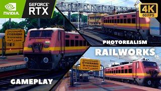 Indian Train Simulator Full Journey 18046 East Coast Express Hyderabad To Kazipet