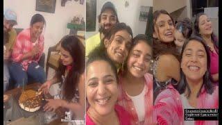 Sumbul Touqeer reunites with Imlie Cast Celebrates Mayuri Deshmukhs Birthday In Style l In Photos