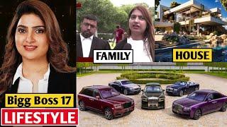 Sana Raees Khan Lifestyle 2023 Bigg Boss 17 Age Net worth Family Biography