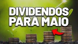 VÁRIOS PAGAMENTOS de DIVIDENDOS em MAIO  CXSE3 PETR4 TASA4 RANI3 SANB11 LEVE3 SANB11 e mais