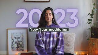 GUIDED New Year Meditation 2023  Visualize Your Future