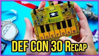 DEF CON 30 Hacker Haul + #BadgeLife DC30 Tutorial