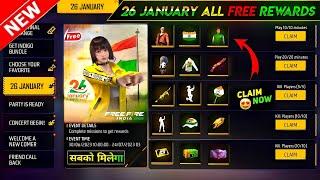 26 January Event Republic Day Event Free Fire   Free Fire New Event  Ff New Event New Event Ff