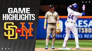 Padres vs. Mets Game Highlights 61624  MLB Highlights