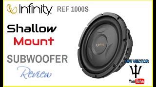 Infinty shallow mount 10 subwoofer review REF1000S