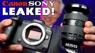 Canon R5 II SPECS & Sonys PRO lens LEAKED