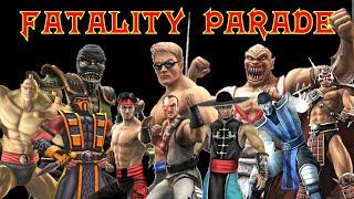 Baraka Fatality  Johnny Cage Fatality  Reptile Fatality - Mortal Kombat Shaolin Monks All Fatality