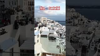 Fira’s Breathtaking Views  Santorini #marveler