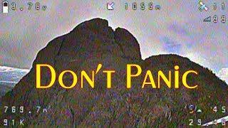 Dont Panic.   Raw uncut DVR from Into the Clouds Long range mountain surfing vid