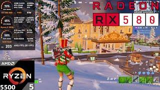 RX 580 8GB  Fortnite Chapter 5 Season 2 Performance Mode