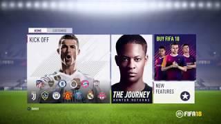 FIFA 18 DEMO First Startup and Gameplay PS4