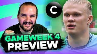 HAALAND VS SALAH C   FPL GAMEWEEK 4 PREVIEW  Fantasy Premier League Tips 202425