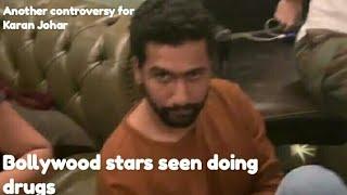 Bollywood actors Vicky Kaushal & many more seen high on drugs  Video by Karan johar 