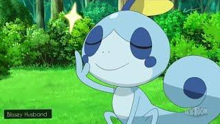 Pokemon Master Journeys Sobble Being A Hero.ENGLISH DUBBED