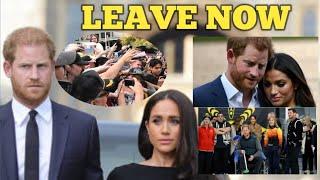 3000veterans boo Meghan and Harry telling them to Quit Invictus games immediately Leave now